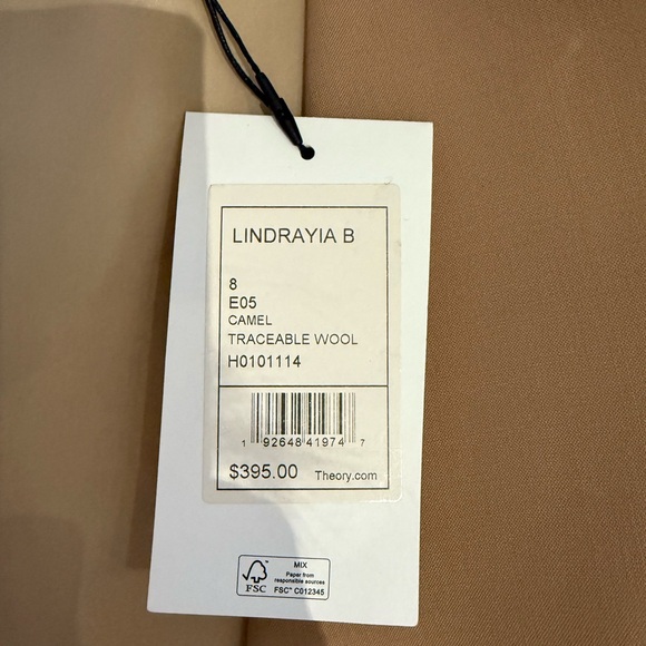 Theory beige jacket - Picture 6 of 6